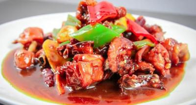 學(xué)會這道風(fēng)味炒雞的做法，家里來客買只雞就能招待，再也不愁了